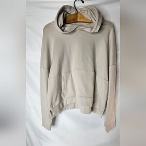 ​FLX Women's XL Hoodie Sand Trap Tan Fleece Pullover Athleisure Sweatshirt
